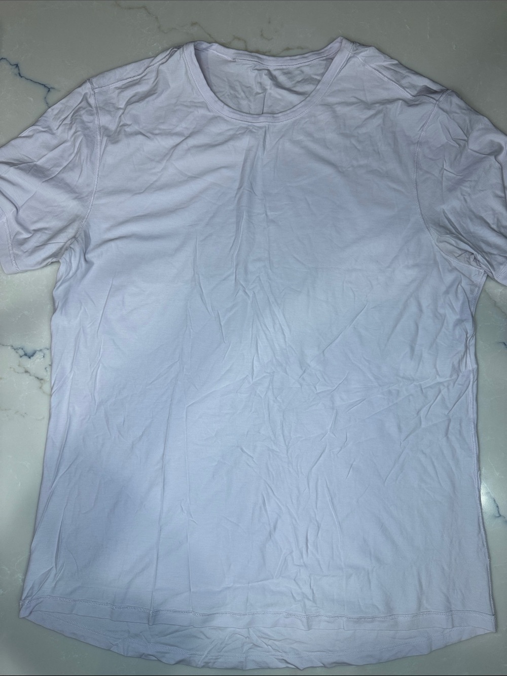 Lululemon light pink cotton shirt